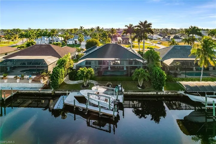 Aerial view of  Dock
