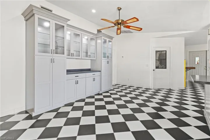 Large cabinet storage