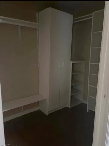 View of closet