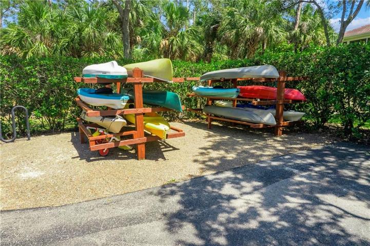 Canoes at Community Center