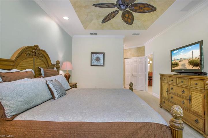 Master bedroom suite