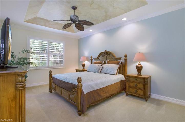 Spacious master bedroom