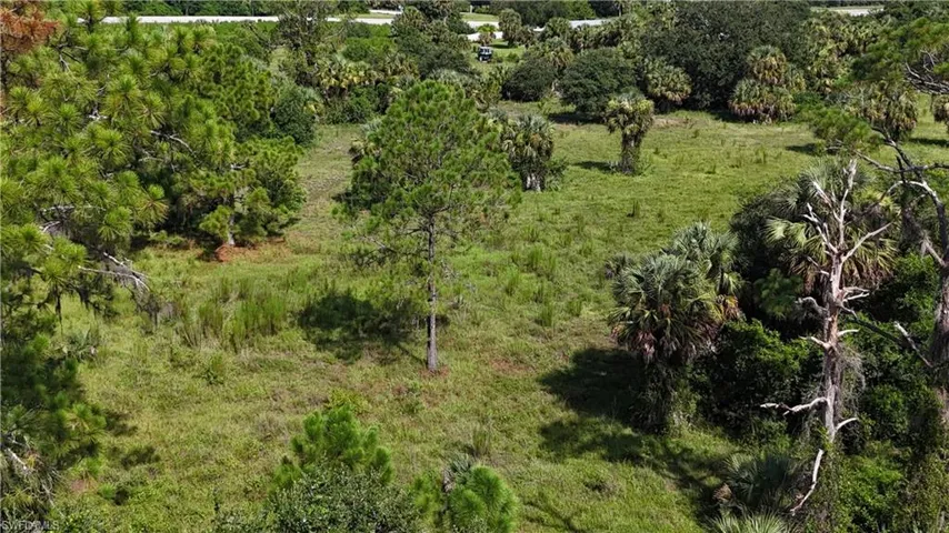 Aerial overview of property's location