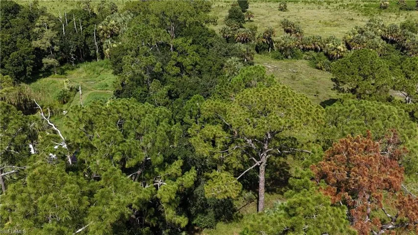 Aerial overview of property's location