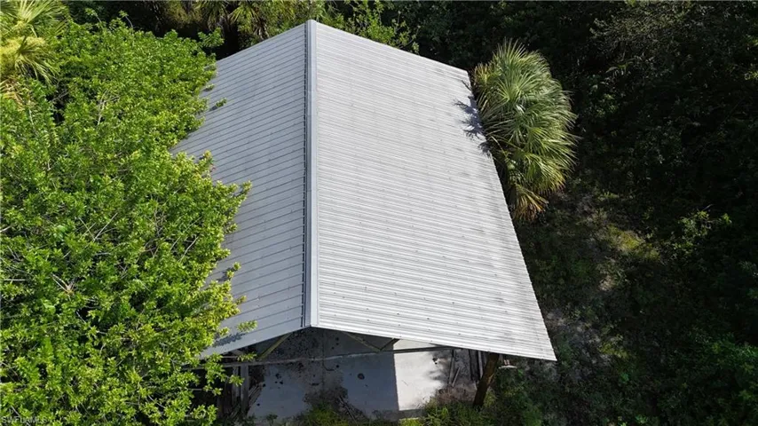 Aerial view of property's location