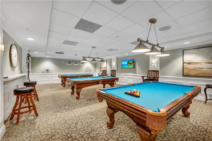 Clubhouse Billiards Room