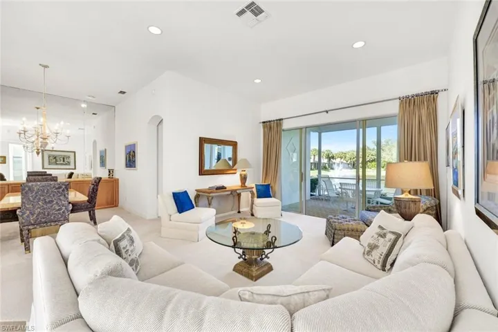 Open-concept living area, perfect for entertaining and enjoying lake views.