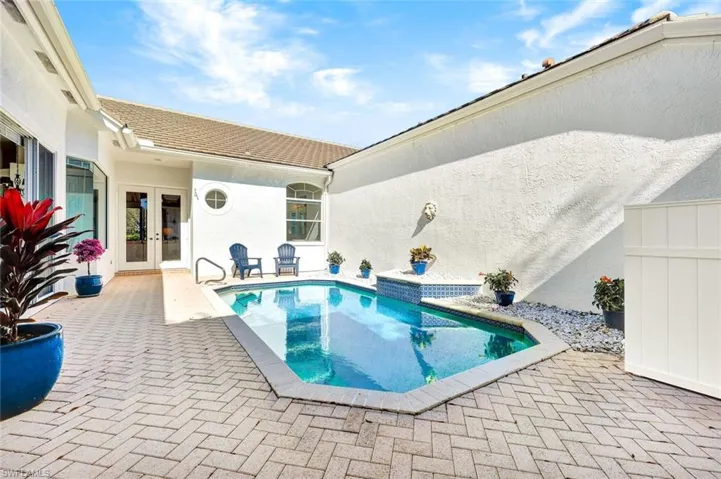 All main living areas surround the pool area...ULTIMATE indoor/outdoor living!