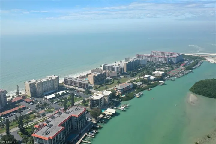 View of urban area featuring a nearby body of water