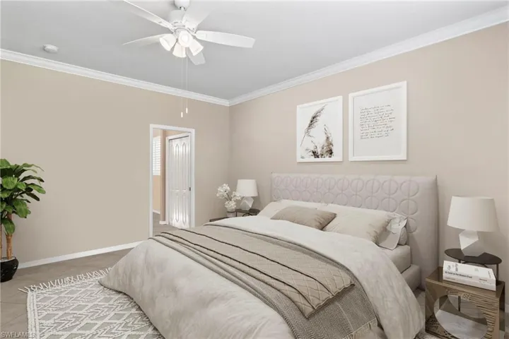 Virtually Staged - Master Bedroom