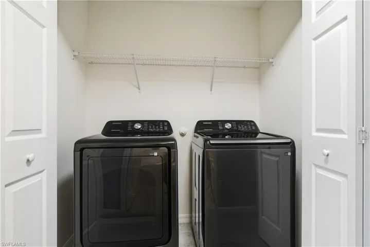 Included Washer and Dryer