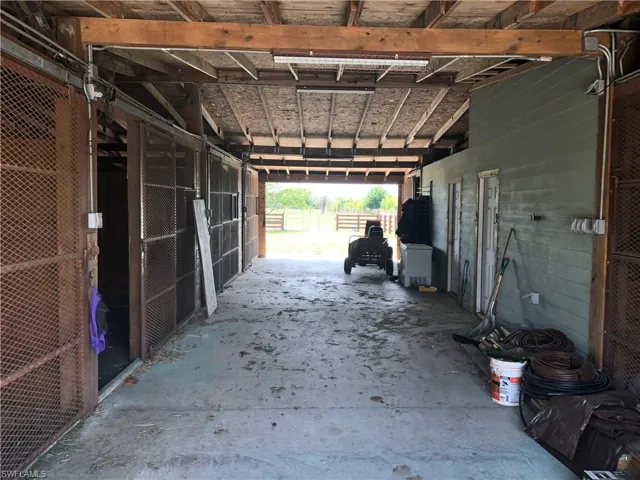 Inside Barn