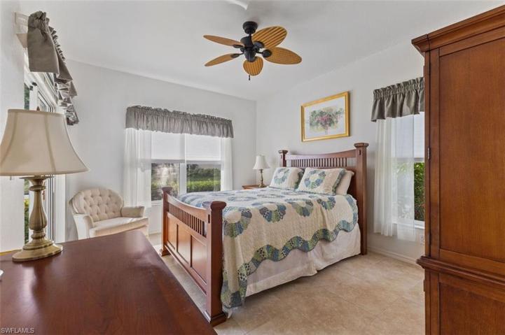 Spacious and beautifully appointed MBR with fabulous walk in closet and sliders to lanai