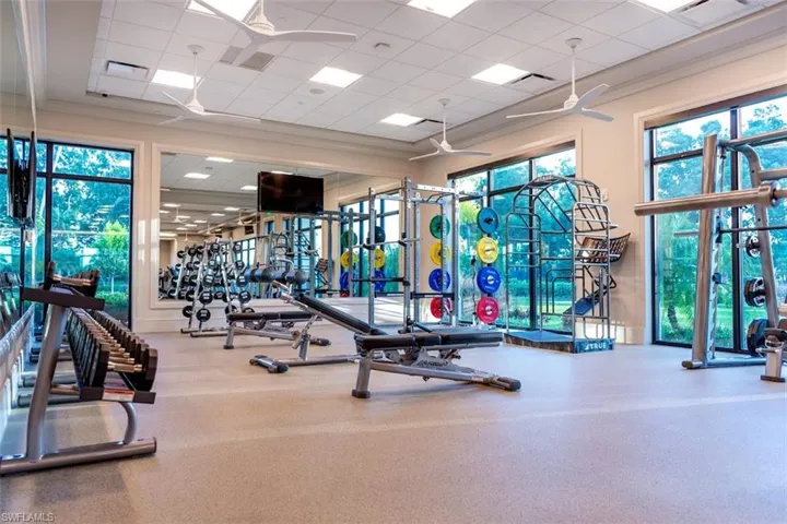 Vineyards country club gym