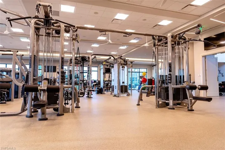 Vineyards country club gym