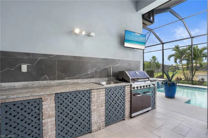 Functional Outdoor Kitchen