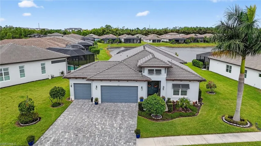 Beautiful Home with Western Rear Exposure on an oversized lakefront lot