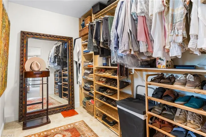 Primary Suite closet