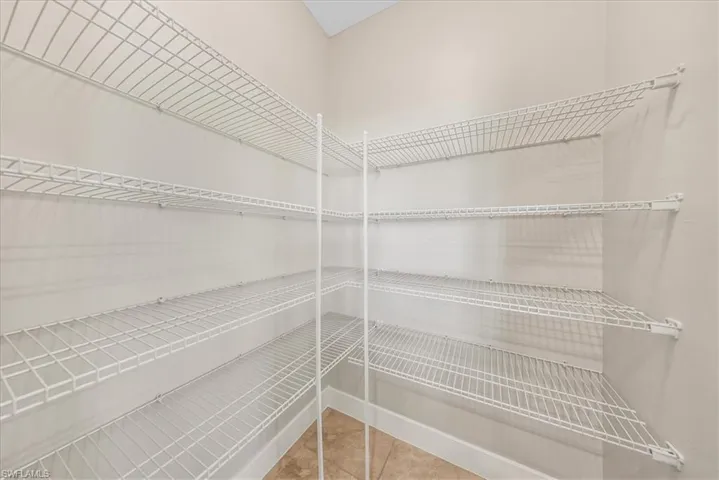 View of storage area