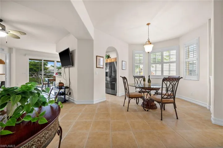 From the entry toward the dining room
