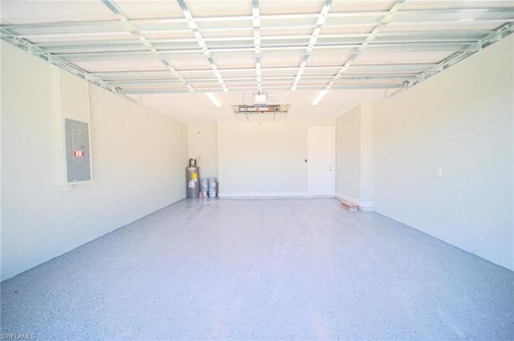 The Oversized 2 Car Garage Has An Epoxy Coating!