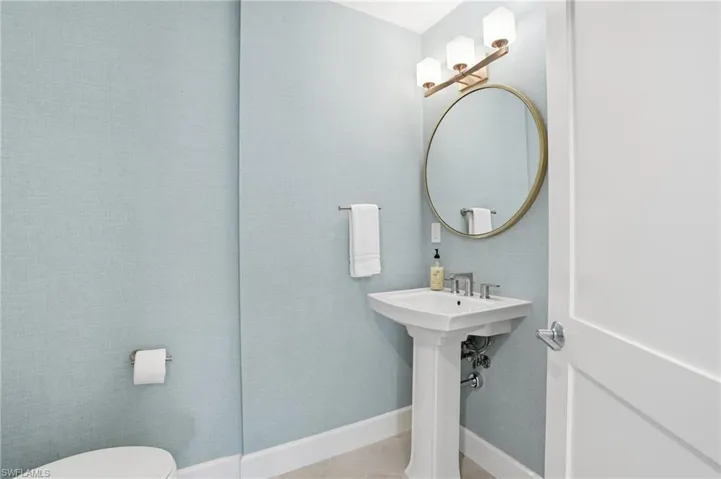 Half bath with toilet - Virtually Edited Image