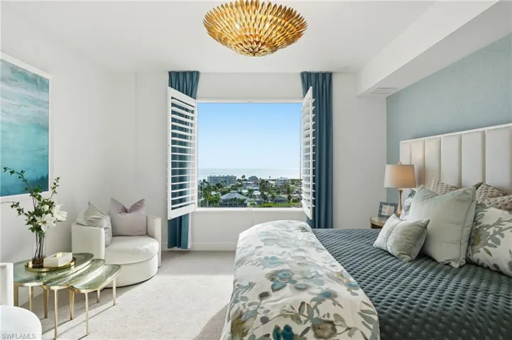 Carpeted bedroom with baseboards - Virtually Edited Image
