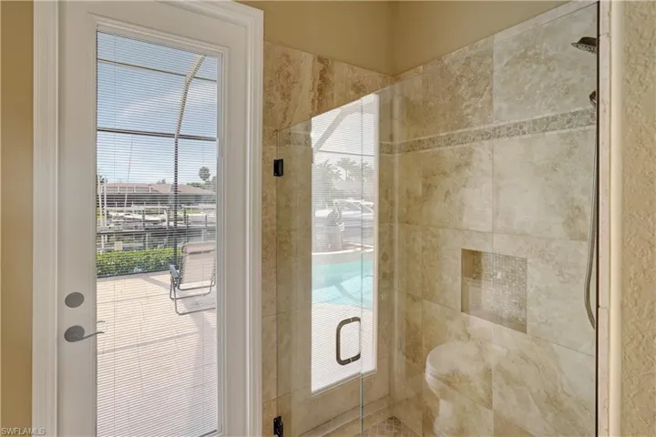 Pool bathroom