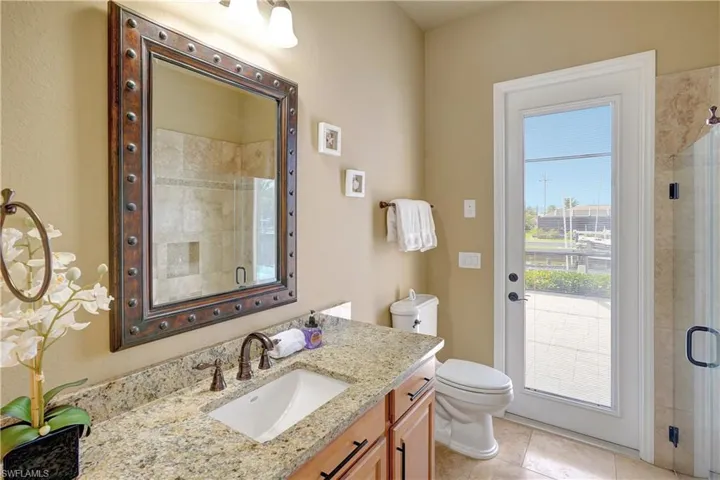 Pool bathroom