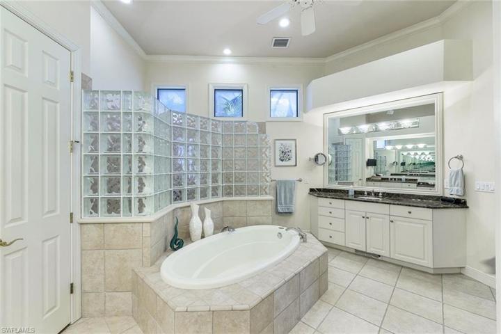 Two separate sink/vanity areas.