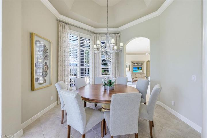 The dining area is the perfect spot to host your favorite people!