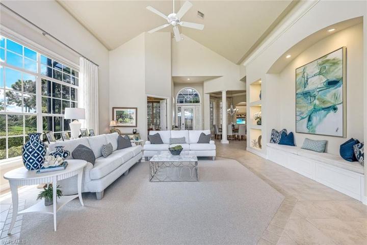 View of formal living area from lanai.