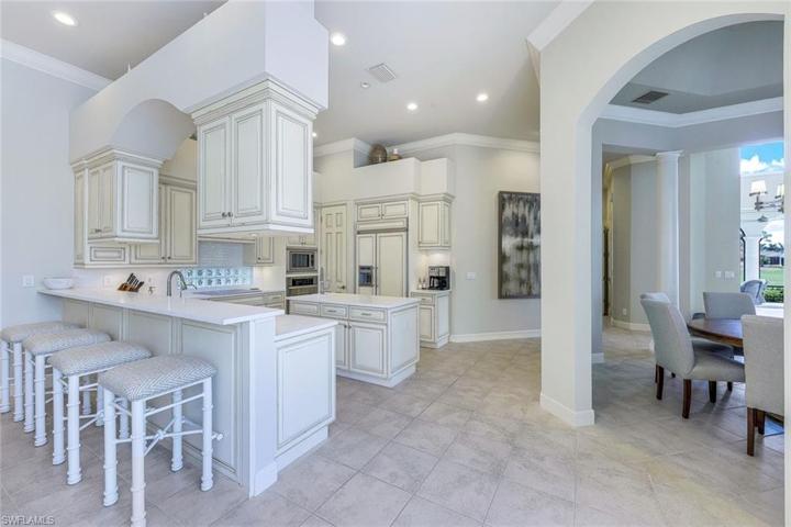 Updated kitchen with ample cabinet space and new quartz countertops.