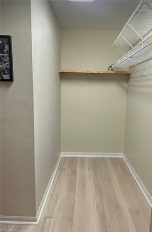 Spacious custom closet