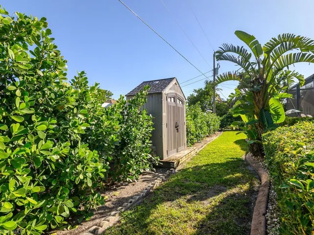Backyard with Shed