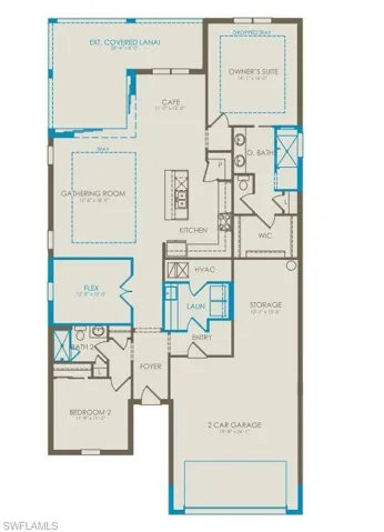 Floorplan with structurals