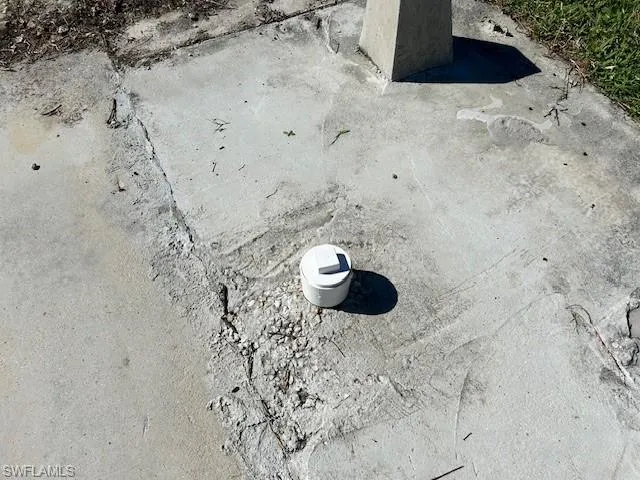 sewer line