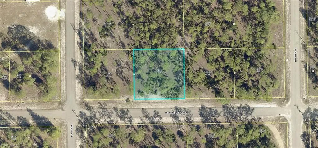 Map of property location featuring property boundaries highlighted