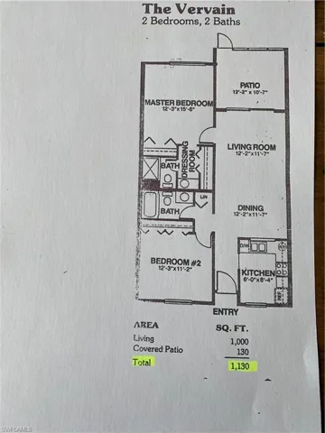 View of home floor plan