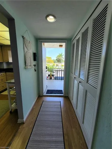 Doorway to outside