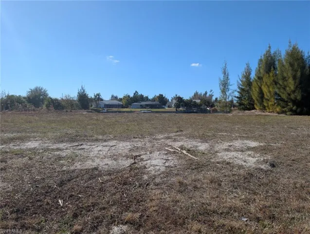 View of yard featuring a view of countryside