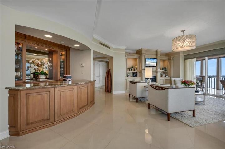 Bar to Living Room