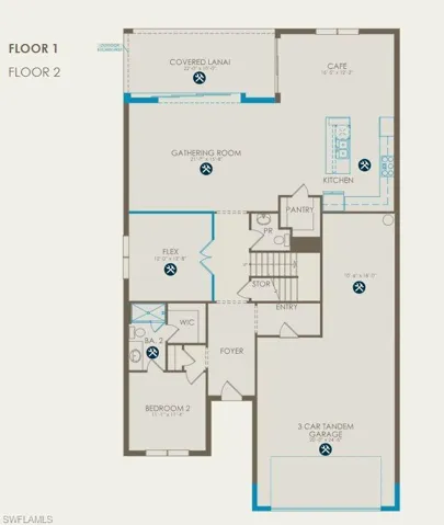 Floor plan - 1st floor