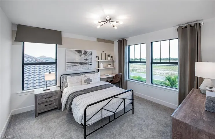 Photo of furnished model, options may vary.