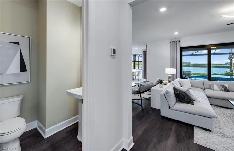 Photo of furnished model, options may vary.
