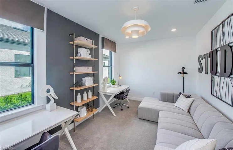 Photo of furnished model, options may vary.