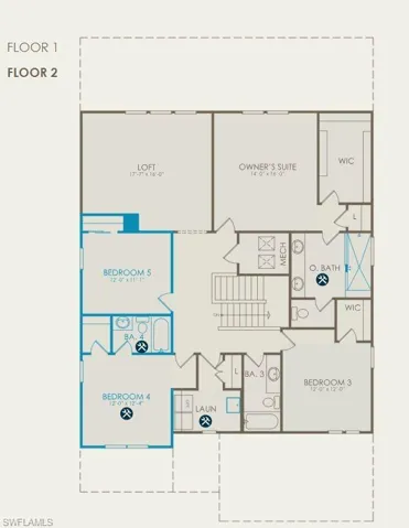 Floor plan - 2nd floor