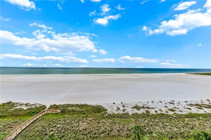 Water view with local beach