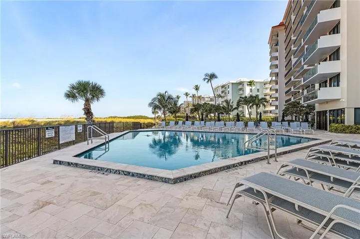 Just renovated Community pool featuring a patio area