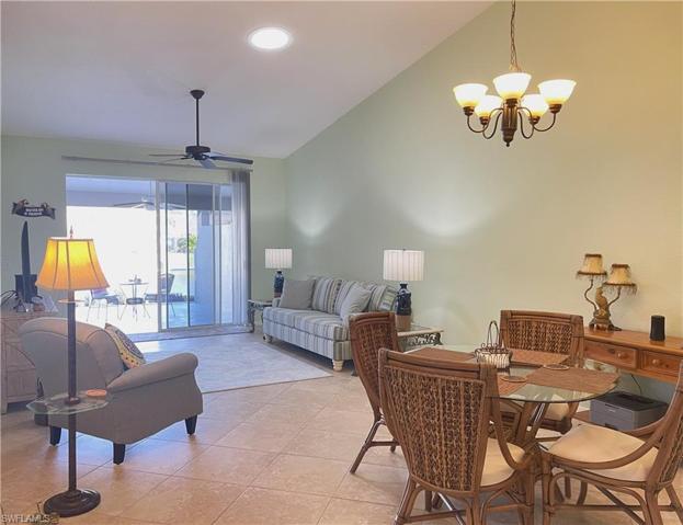 Large eating area with living room